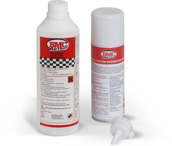 BMC Sport Air Filter Cleaner Cleaning Kit (200ml Filter Oil Spray & 500ml Cleaner - WA200-500)
