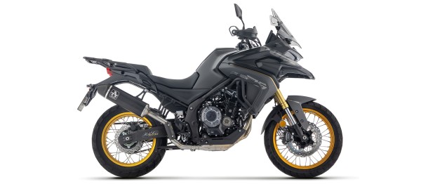 ARROW DARK INDY RACE Voge DS525X 2025- Aluminium schwarz