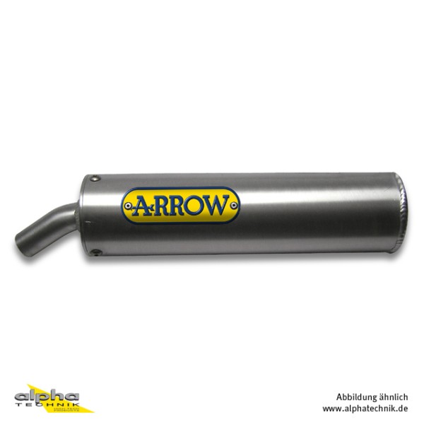 ARROW Auspuff STREET für Rieju MRX50 Modelljahr 2002-2003, Titan