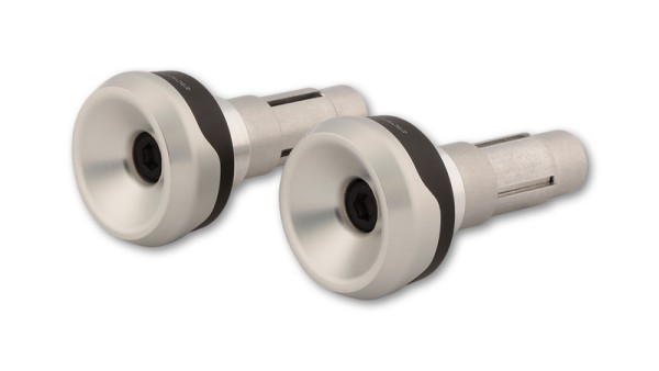 HIGHSIDER pro Akron-XS handlebar weights silver (pair)