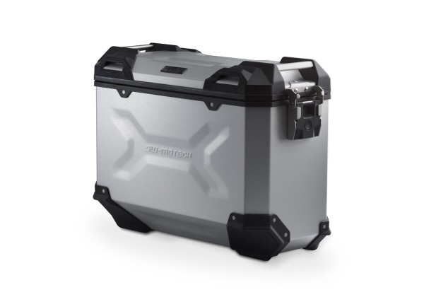 SW-Motech TRAX ADV M aluminum case 37L silver right