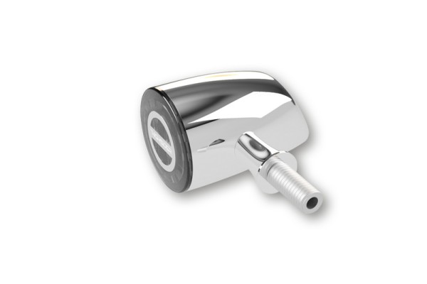 HIGHSIDER Pro Rocket Classic LED Indicator housing chrome / lens smoke gray (pair), front & rear