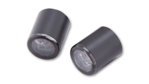 HIGHSIDER pro Proton Module LED rear light, brake light, blinker black/toned 3in1, E-approved (pair)
