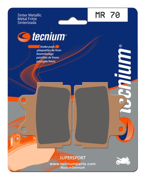 Tecnium Street Performance sintered metal brake pads - MR70