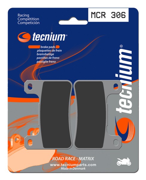 Tecnium Racing sintered metal carbon brake pads - MCR306