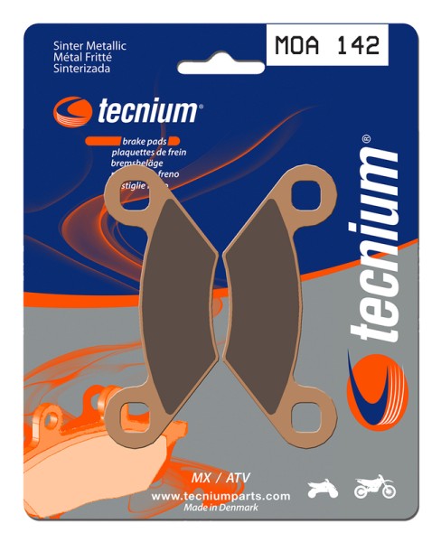 Tecnium MX/ATV sintered metal brake pads - MOA142