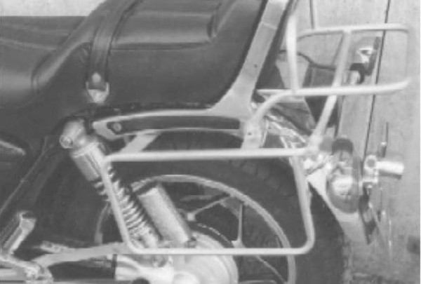 Tubular luggage rack top case carrier and side case carrier chrome for Honda VF 750 Custom (82-84)