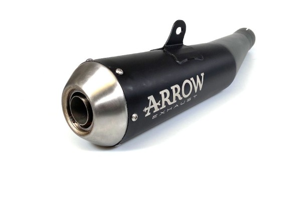 ARROW exhaust DARK PRO RACING for Yamaha XJR1300 2007-2016, stainless steel black