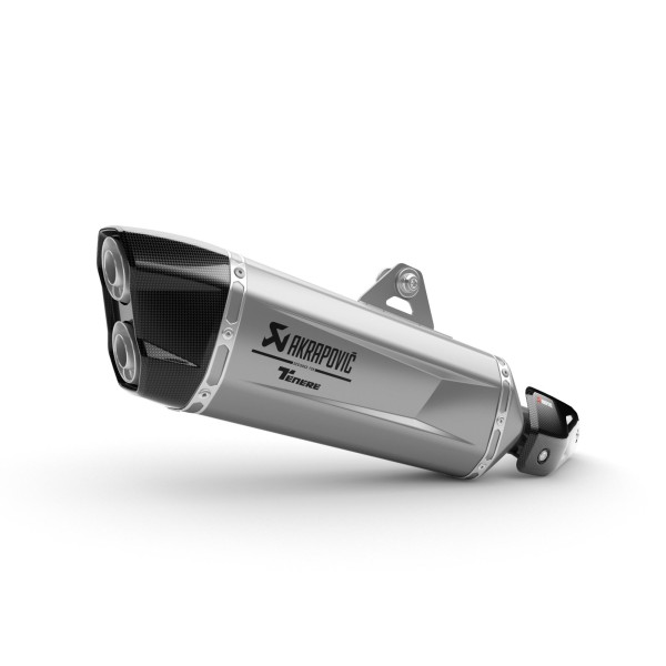 Akrapovic slip-on silencer titanium for Yamaha XTZ 700 Ténéré World Raid (26-)