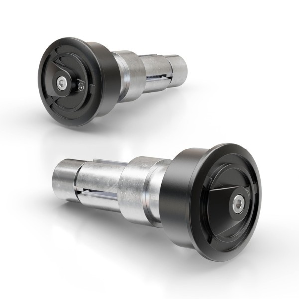 HIGHSIDER pro ENTERPRISE-EP1 handlebar end weights, black