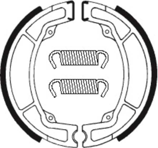 Tecnium Off-Road Organic Brake Shoes - BA049