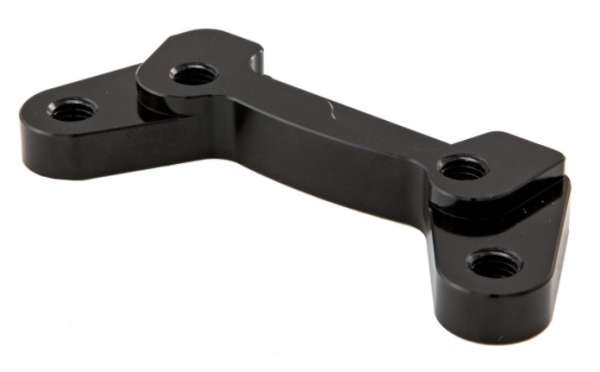 Adapter for BREMBO brake caliper, rear for Vespa GTS/GTS Super/GTV/GT 60 125-300ccm, black