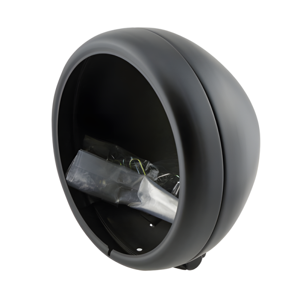 HIGHSIDER pro Pecos headlight housing black 5 3/4 inch, lower mounting