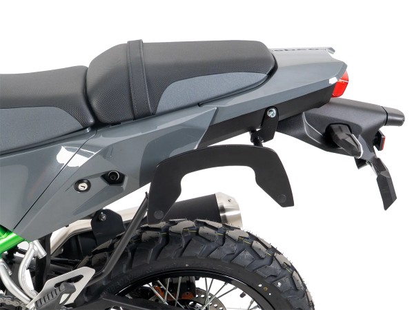 C-Bow side carrier black for Kawasaki KLE 500 / SE (26-) Hepco & Becker