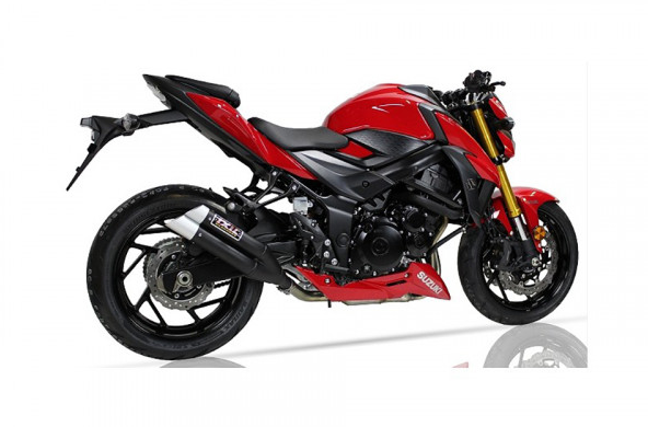 IXIL HYPERLOW BLACK XL stainless steel muffler for Suzuki GSX-S 750 (Bj.16-) / GSR 750 (Bj.11-)