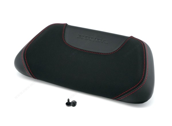 Back cushion black / red for 50 liter topcase original Honda