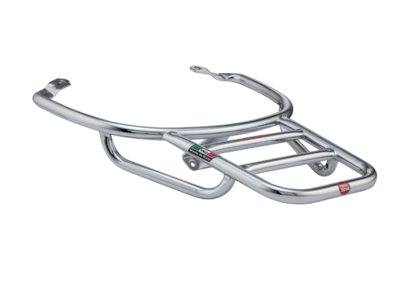 Rear luggage rack for Vespa Primavera /Sprint /Elettrica 50-150cc, chrome