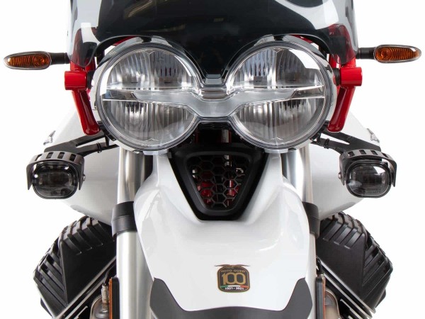 Auxiliary headlight for Moto Guzzi V85 TT Hepco & Becker