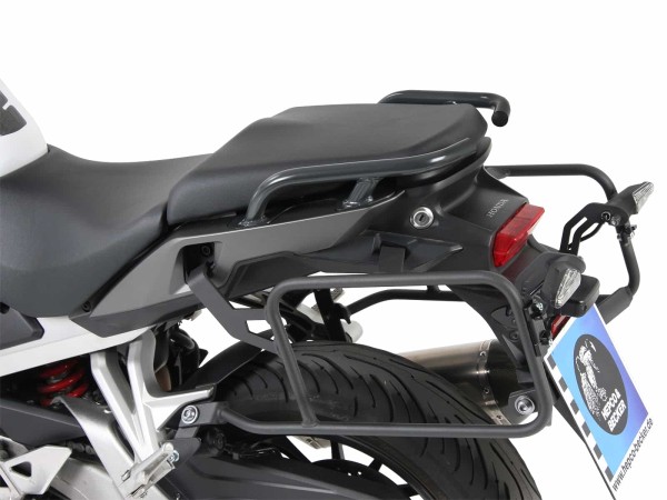 Side case carrier Lock-it anthracite for Honda VFR 800 X Crossrunner (15-20) Hepco & Becker