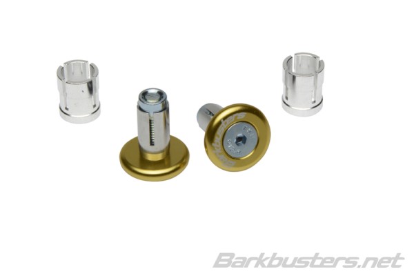 Barkbusters Accessories Handlebar End Plugs Anodized