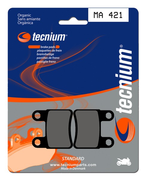 Tecnium Street Organic Brake Pads - MA421