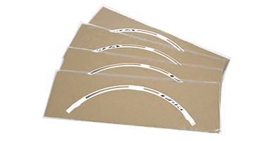 Rim decor sticker set gold for Honda Forza125/350 original