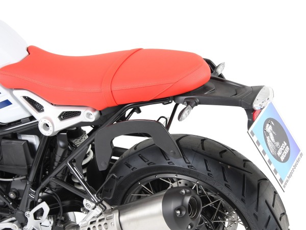 C-Bow side carrier black for BMW R nineT Urban G/S (17-23) Hepco & Becker