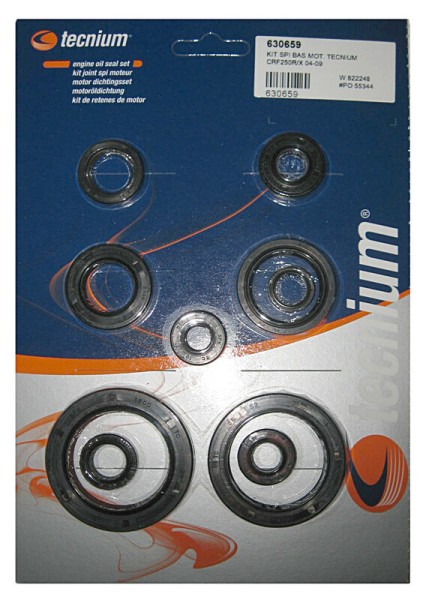 Tecnium set of engine oil seals