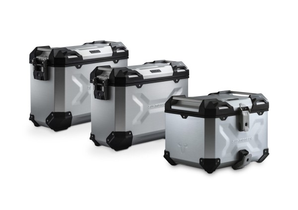 SW-Motech Adventure Set TRAX ADV silver for Aprilia Tuareg 660 /Rally