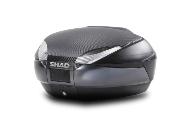 Shad Top Case SH48, Carbon Look / Gray, 48 L