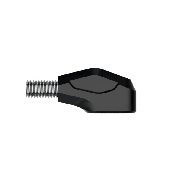 HIGHSIDER Pro Ventura-X LED turn signal housing black / lens smoke gray (pair), front & rear