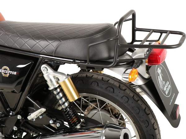 Tube luggage bridge Topcaseträger black for Royal Enfield Interceptor (2018-)