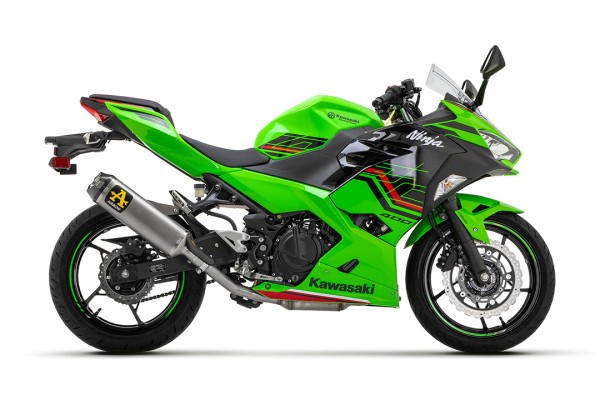 ARROW Auspuff INDY RACE Titan für Kawasaki Ninja 400 und Z400 2023-