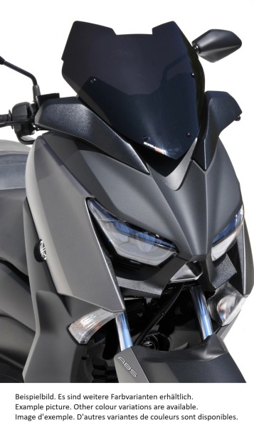 Windshield ERMAX Sport H 410 mm for Yamaha X-MAX 300, tinted