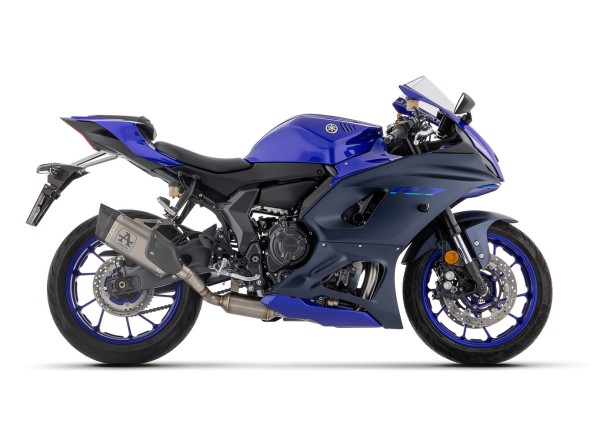 ARROW Auspuffanlage PISTA Titan für Yamaha R7 Modelljahr 2021-