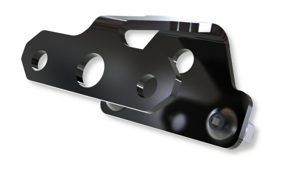 HIGHSIDER pro license plate holder black XL (1pc)