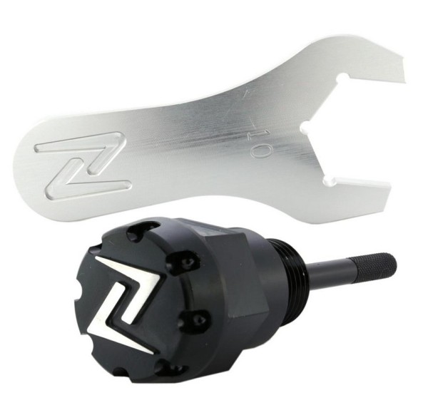 Oil filler plug engine oil for Vespa, black