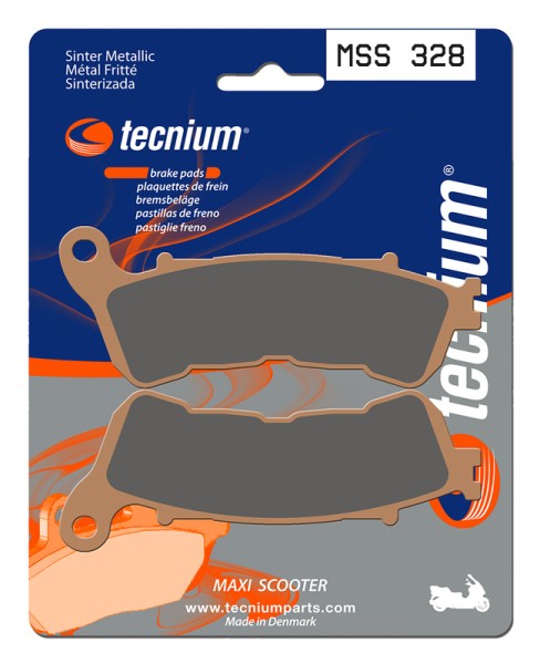 Tecnium Maxi Scooter sintered metal brake pads - MSS328