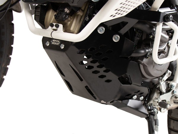 Engine protection plate black for Ducati DesertX (22-) Hepco & Becker