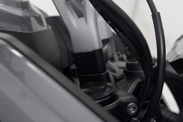 SW-Motech Handlebar riser, black for Ø 32 mm handlebar, H=30 mm for Triumph Tiger Sport 660 - SW Motech
