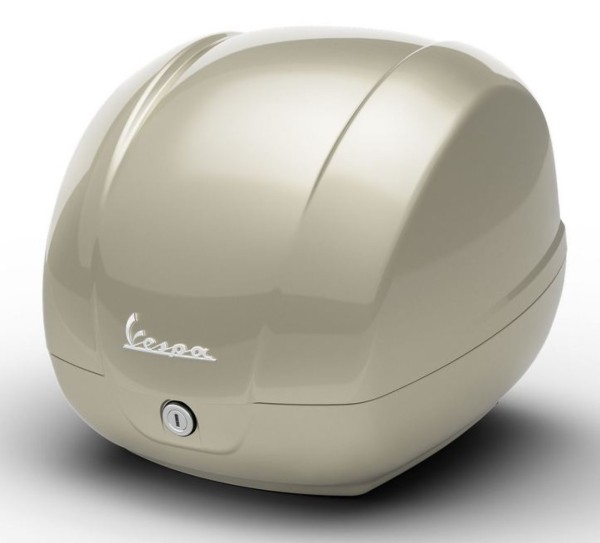 Original top case 36L for Vespa GTS 125/310 and GTV 310 - beige / Q01