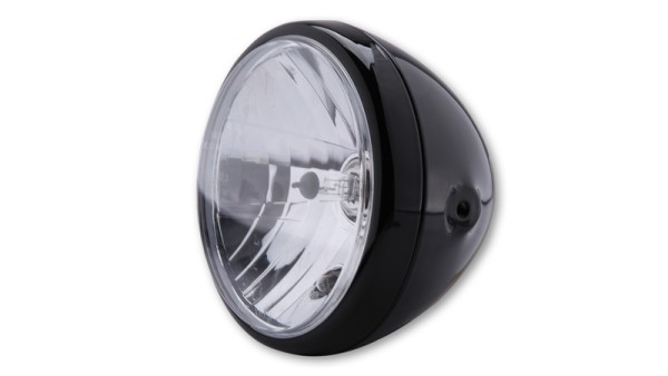 HIGHSIDER smart 7 inch headlight Reno black E-approved (1pc)