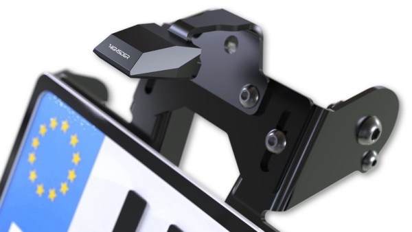 HIGHSIDER pro license plate holder Akron-RS Pro Yamaha