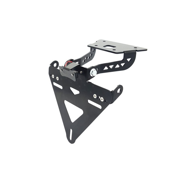 alpha Technik Kennzeichenhalter für Kawasaki Ninja 300; Typ EX300A; Modelljahr 2012-