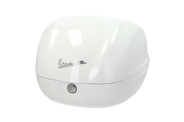 Vespa 32L Top Case, Gloss White B04, without backrest
