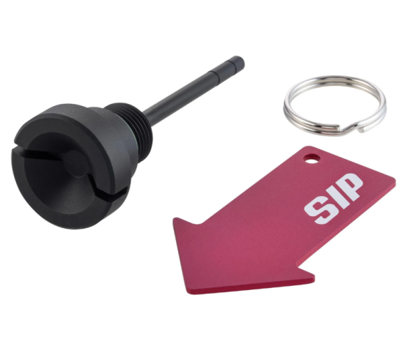 Oil filler plug engine oil for Vespa GTS Super 125cc 4T LC Euro 3 (09-16), black matt