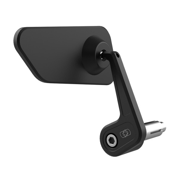 Oxford handlebar end mirror right - black (1pc)