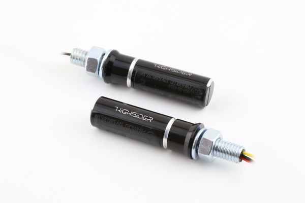 HIGHSIDER pro Conero LED rear light, brake light, blinker black/toned 3in1, E-approved (pair)