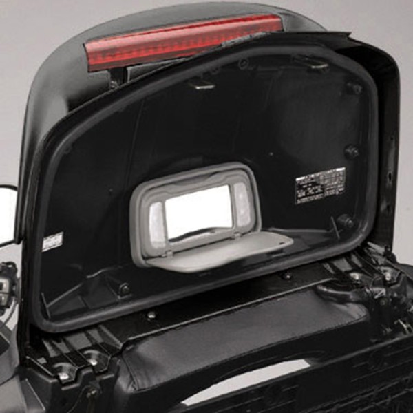 Original Honda Gold Wing top case lighting with mirror