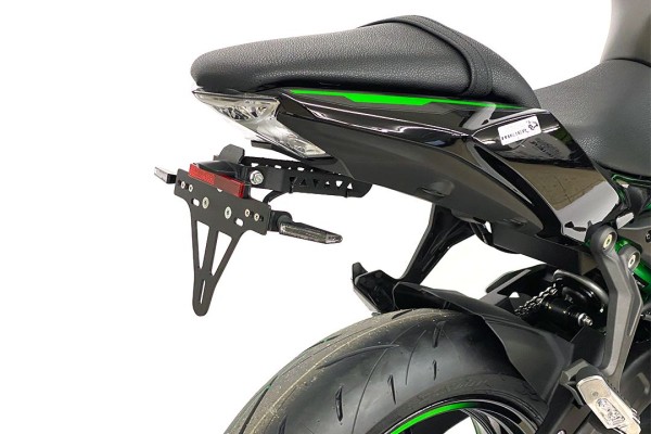 License plate holder for Kawasaki Z650 and Ninja 650 (17-)